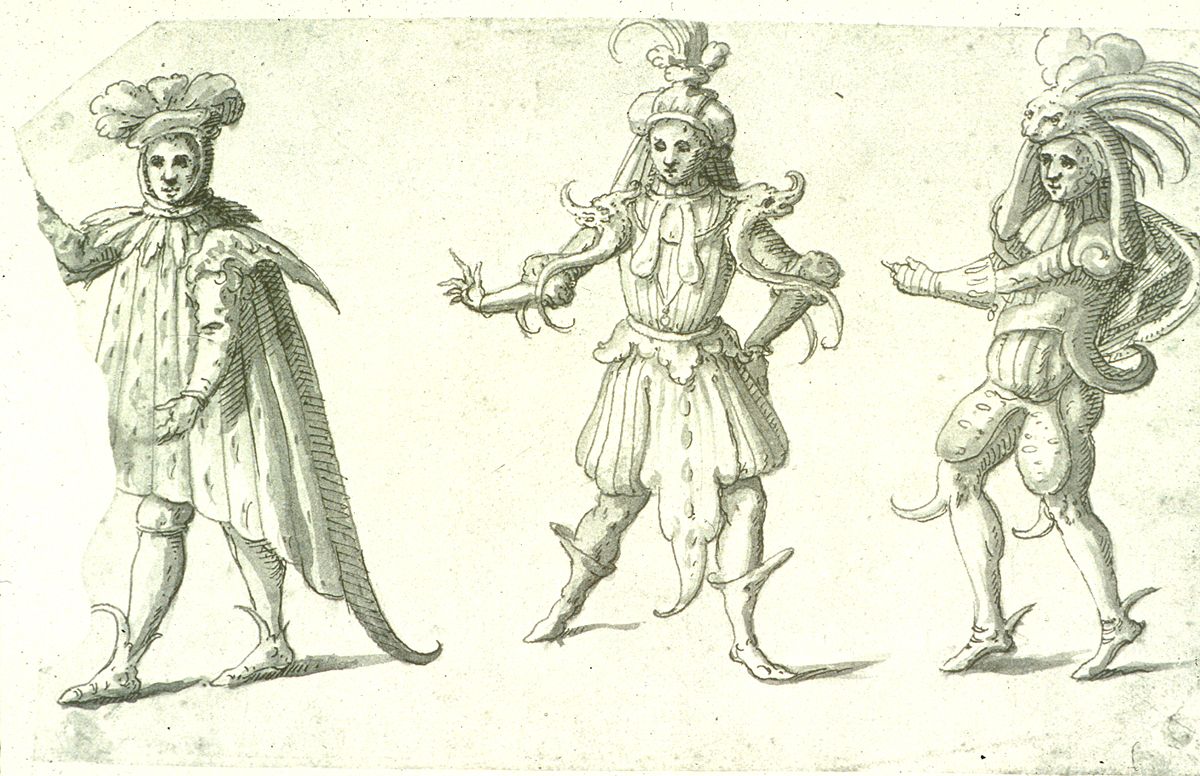 Adult men as fairies