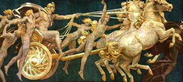 Apollo accompanied by the Hours by John Singer Sargent